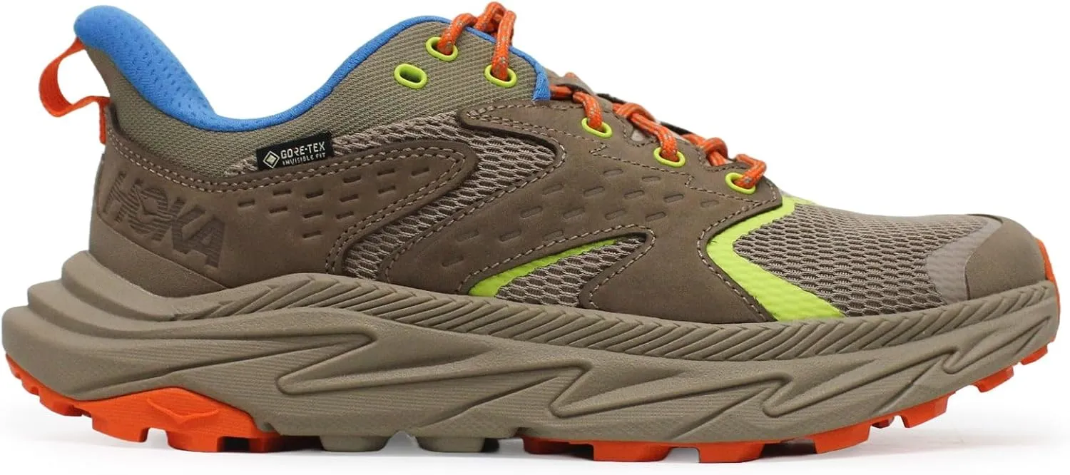 HOKA ONE ONE Unisex-Child Anacapa 2 Low GTX (Big Kid) Hiking Boot