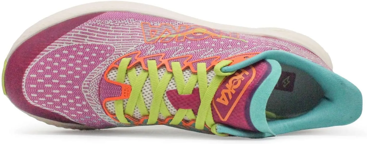 HOKA ONE ONE Unisex-Child Mach 6 (Big Kid) Sneaker