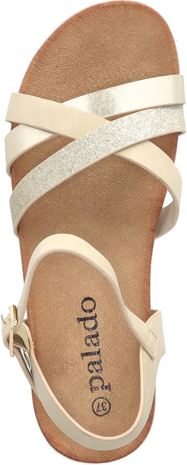 Jantai Women's Sandals, Fashionable Mules, Elegant Summer Shoes, Comfortable Sandals with Adjustable Strap