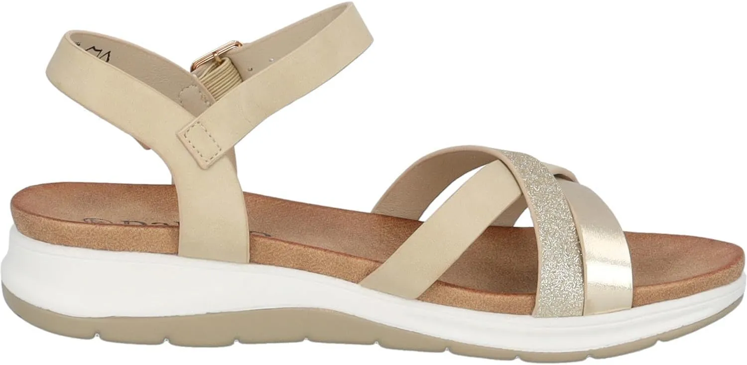 Jantai Women's Sandals, Fashionable Mules, Elegant Summer Shoes, Comfortable Sandals with Adjustable Strap