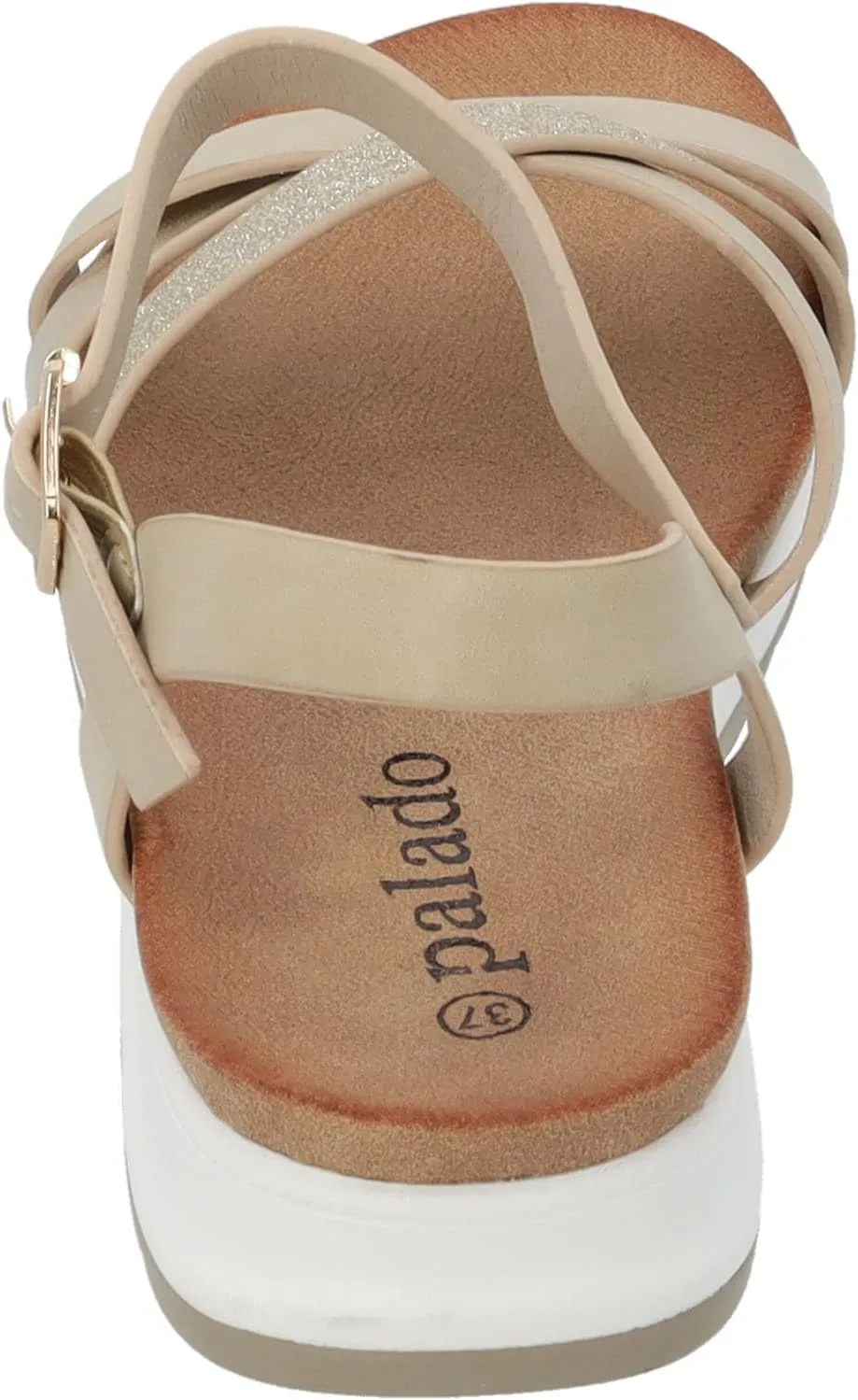 Jantai Women's Sandals, Fashionable Mules, Elegant Summer Shoes, Comfortable Sandals with Adjustable Strap