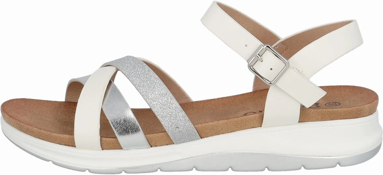 Jantai Women's Sandals, Fashionable Mules, Elegant Summer Shoes, Comfortable Sandals with Adjustable Strap