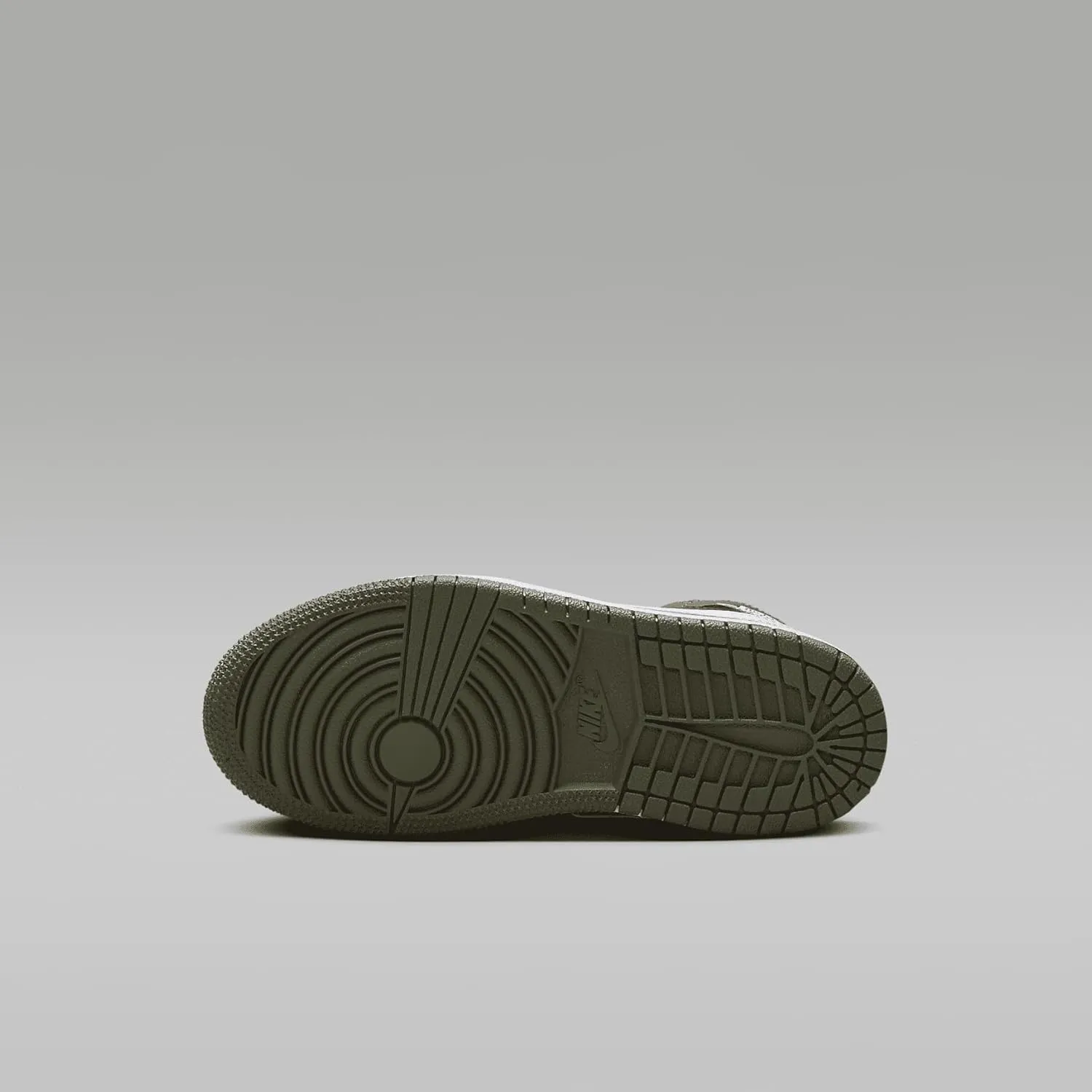 Jordan 1 Mid Little Kids' Shoes (DQ8424-092, Black/Medium Olive/White)