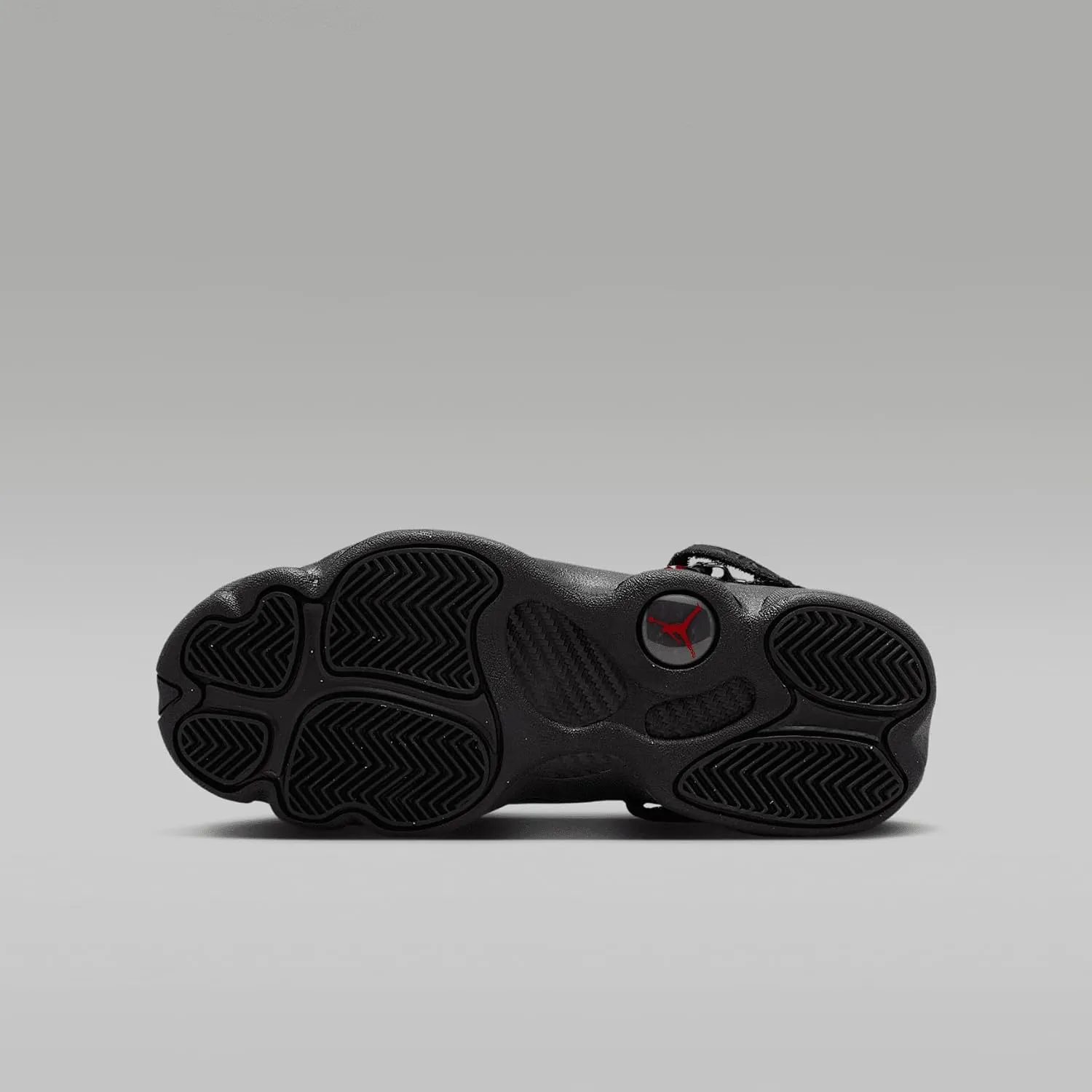 Jordan 6 Rings Big Kids' Shoes (323419-026, Black/Anthracite/Fire Red)