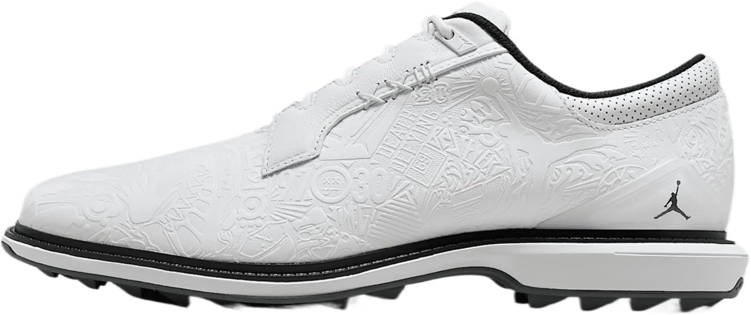 Jordan ADG 5 Golf Shoes (FQ6642-003, Black/Cool Grey/White)