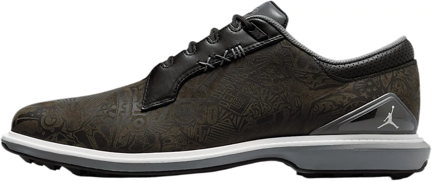 Jordan ADG 5 Golf Shoes (FQ6642-003, Black/Cool Grey/White)