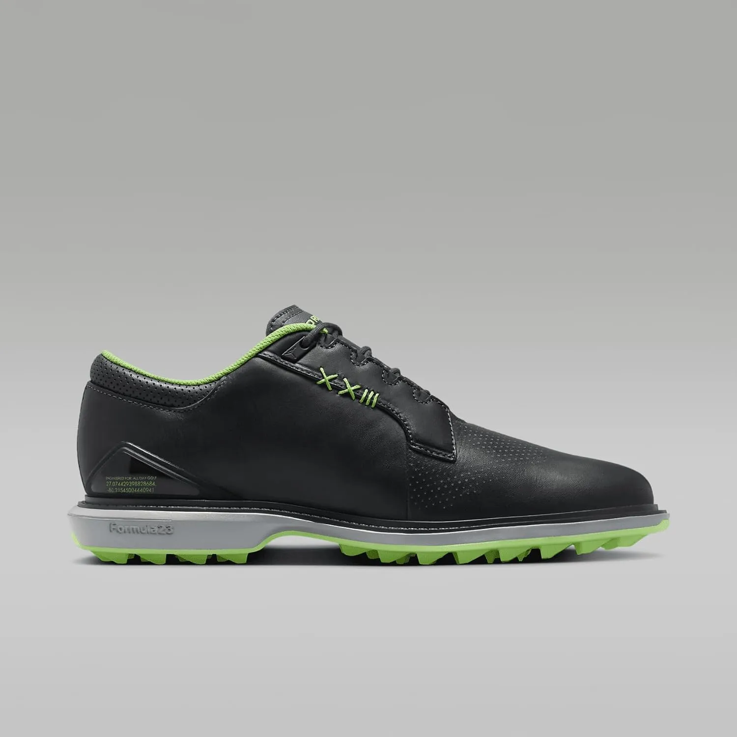 Jordan ADG 5 Golf Shoes (FQ6642-003, Black/Cool Grey/White)