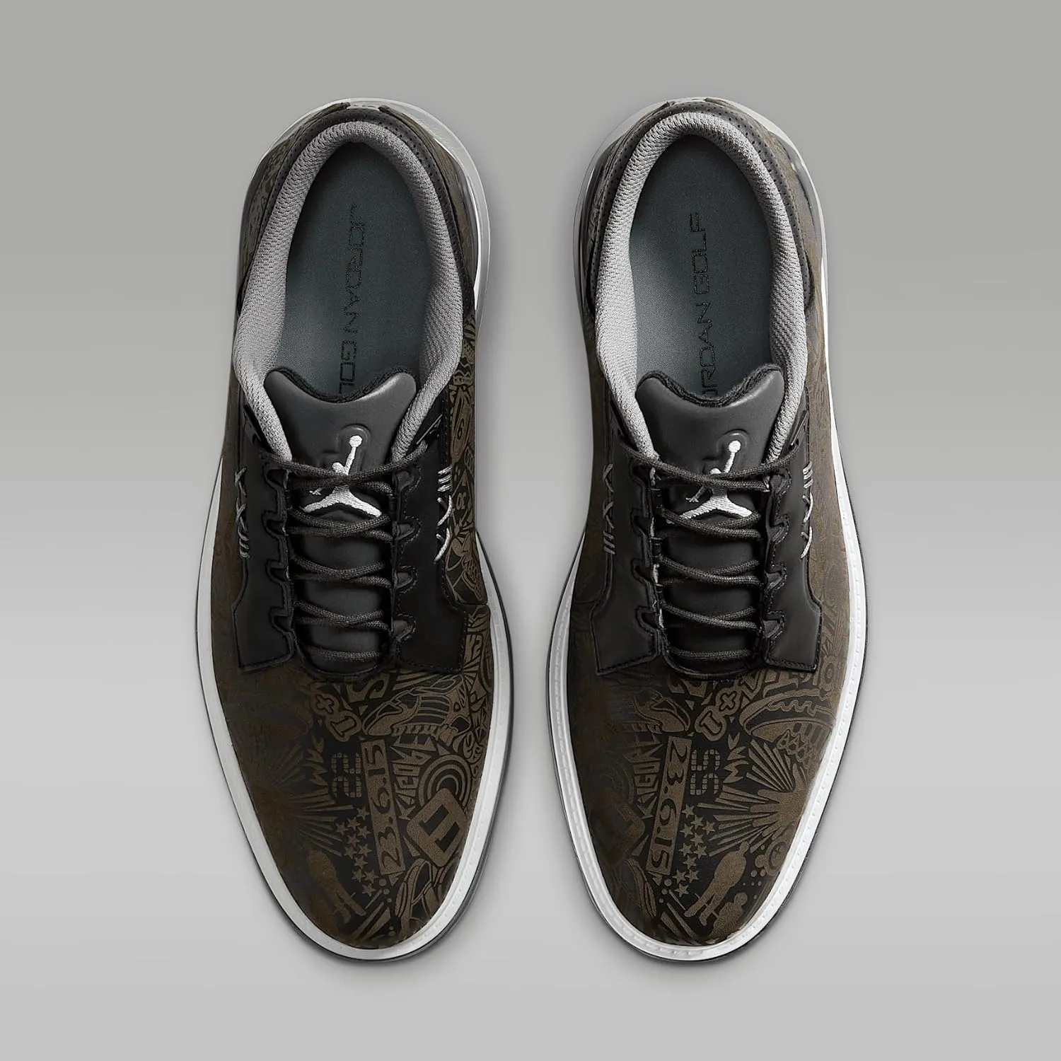 Jordan ADG 5 Golf Shoes (FQ6642-003, Black/Cool Grey/White)