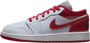 Jordan Big Kid's 1 Low SE Football Grey/University Red (FQ1935 018) - 7