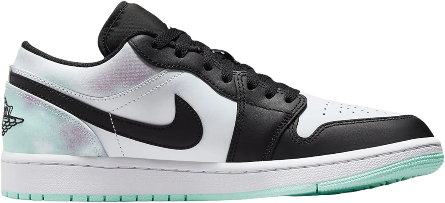 Jordan Big Kid's 1 Low SE White/Light Bordeaux-Rush Pink (DM9037 100)