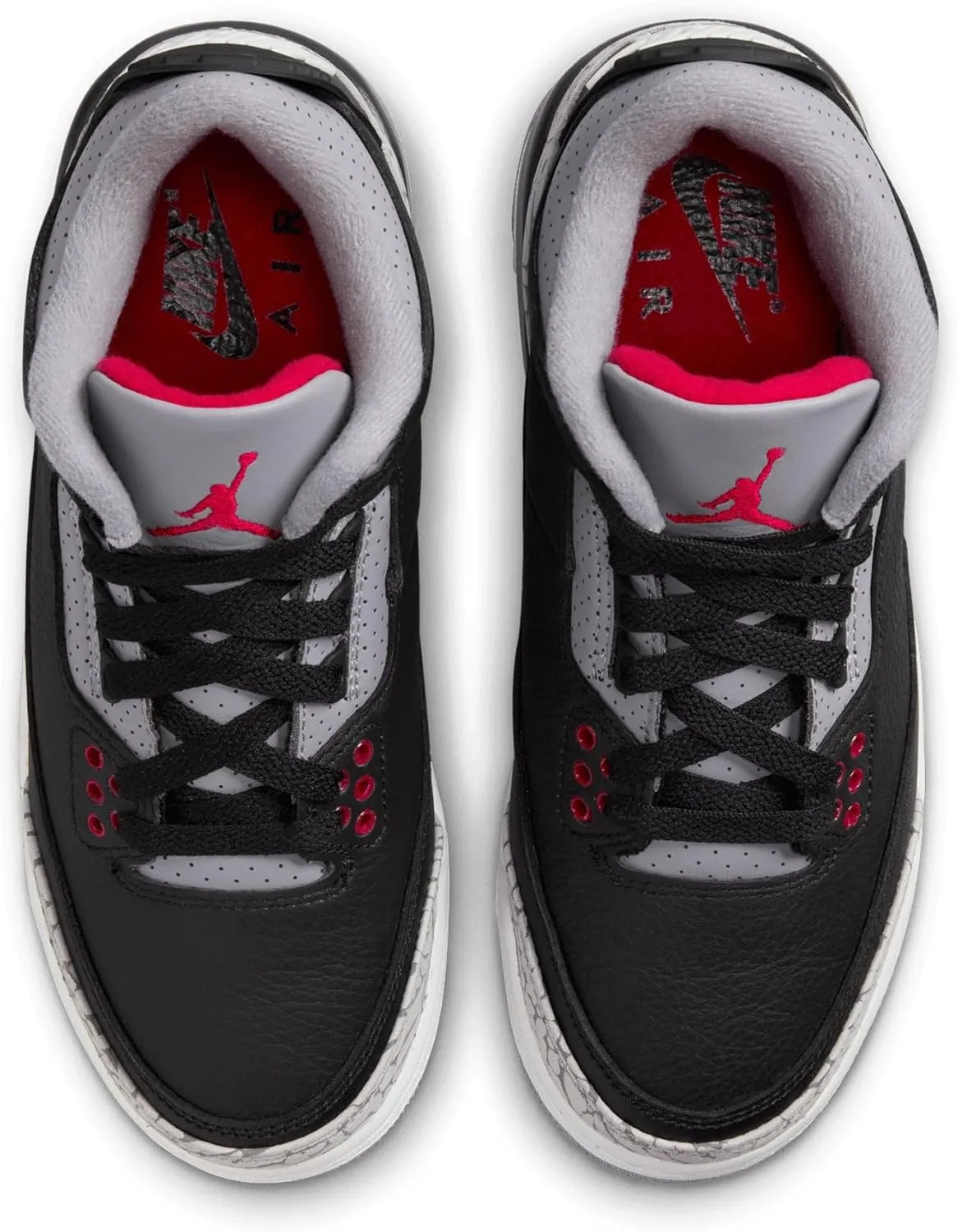 Jordan Big Kid's 3 Retro 'Black Cement' (DM0967 010)