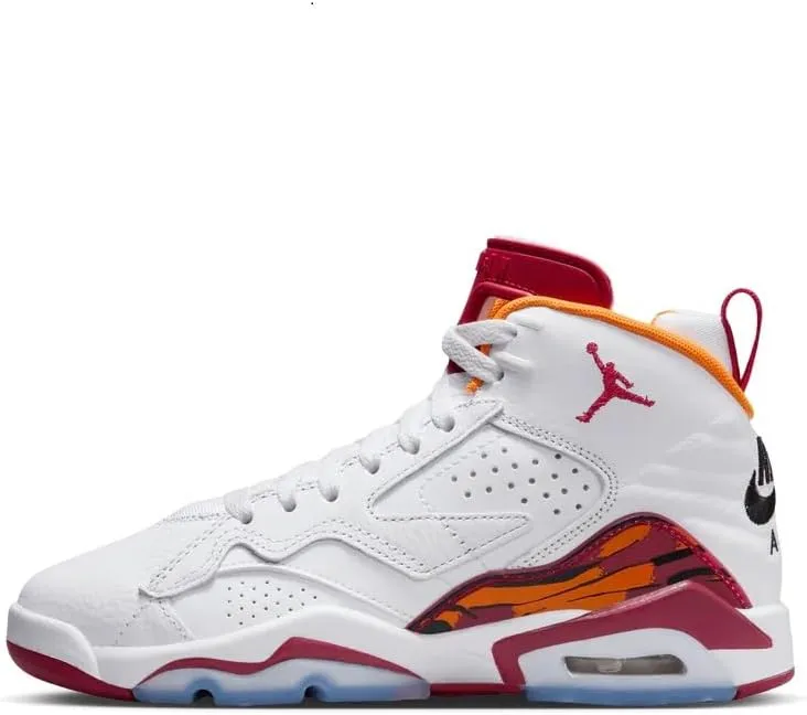 Jordan Big Kid's Jumpman MVP White/Cardinal Red (DZ5577 168) - 7