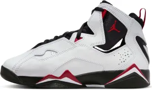 Jordan Big Kid's True Flight White/Varsity Red-Black (343795 160) - 5.5