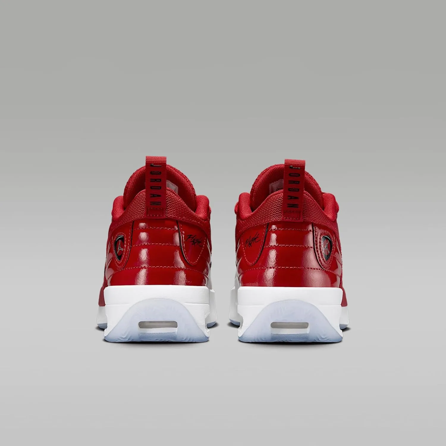 Jordan Max Aura 6 Big Kids' Shoes (FQ8297-601, Varsity Red/White/Clear/Black)