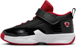 Jordan Max Aura 6 Little Kids' Shoes (FQ8299-006, Black/White/Gym Red) Size 3