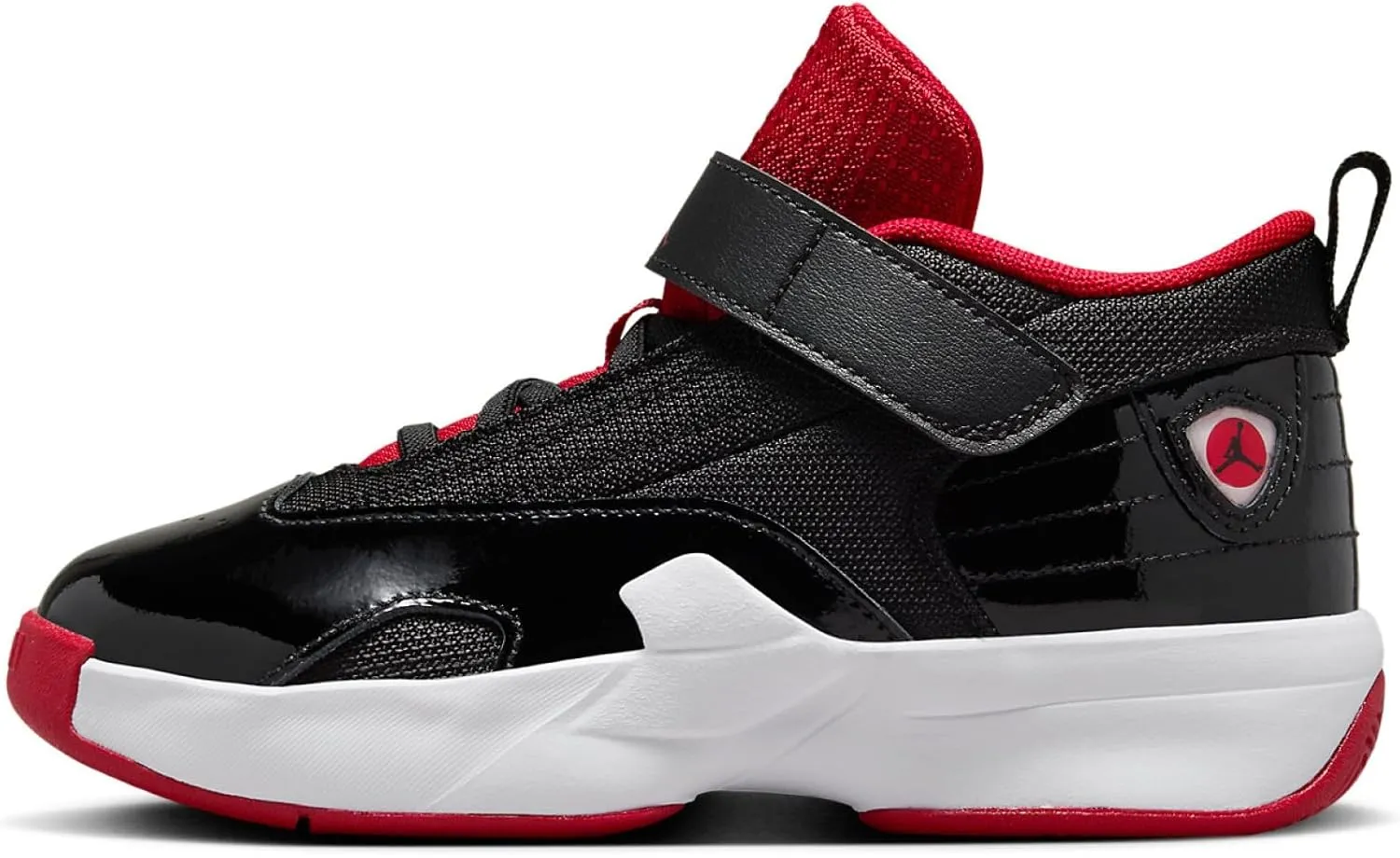 Jordan Max Aura 6 Little Kids' Shoes (FQ8299-006, Black/White/Gym Red) Size 3