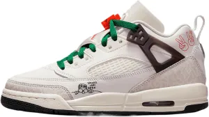 Jordan Spizike Low Big Kids' Shoes (HQ1670-183, Sail/Black/Pine Green/Orange)