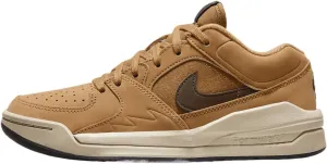 Jordan Stadium 90 Big Kids' Shoes (DX4399-202, Flax/Sanddrift/Black/Baroque Brown) Size 4.5