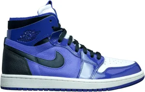 Jordan Women's 1 Zoom Air CMFT Purple Patent Court Purple/Black (CT0979 505) - 8
