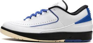 Jordan Women's 2 Retro Low White/Varsity Royal-Black (DX4401 104) - 10.5