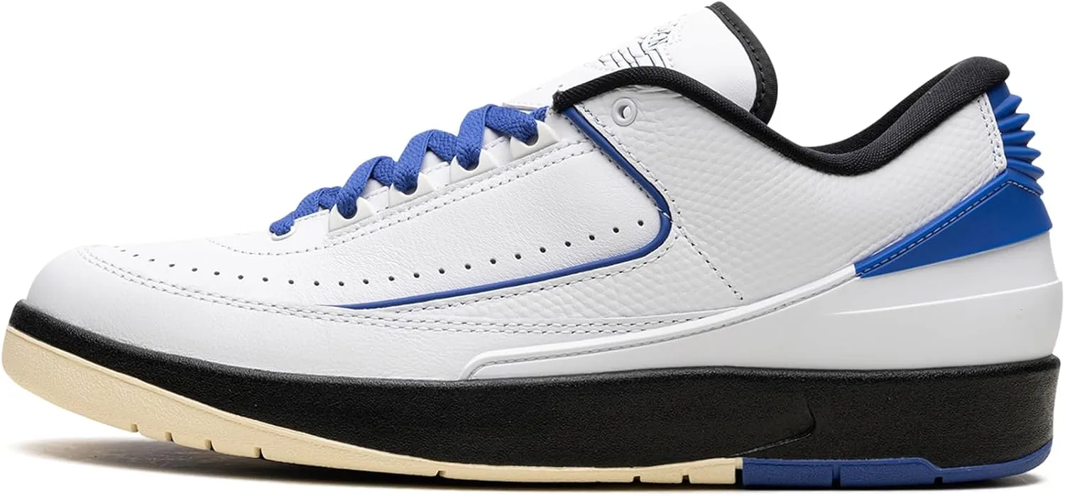 Jordan Women's 2 Retro Low White/Varsity Royal-Black (DX4401 104) - 10.5