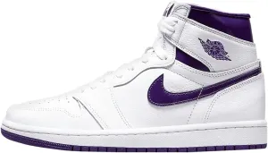 Jordan Womens Air 1 Retro High WMNS CD0461 151 Court Purple - Size 5.5W