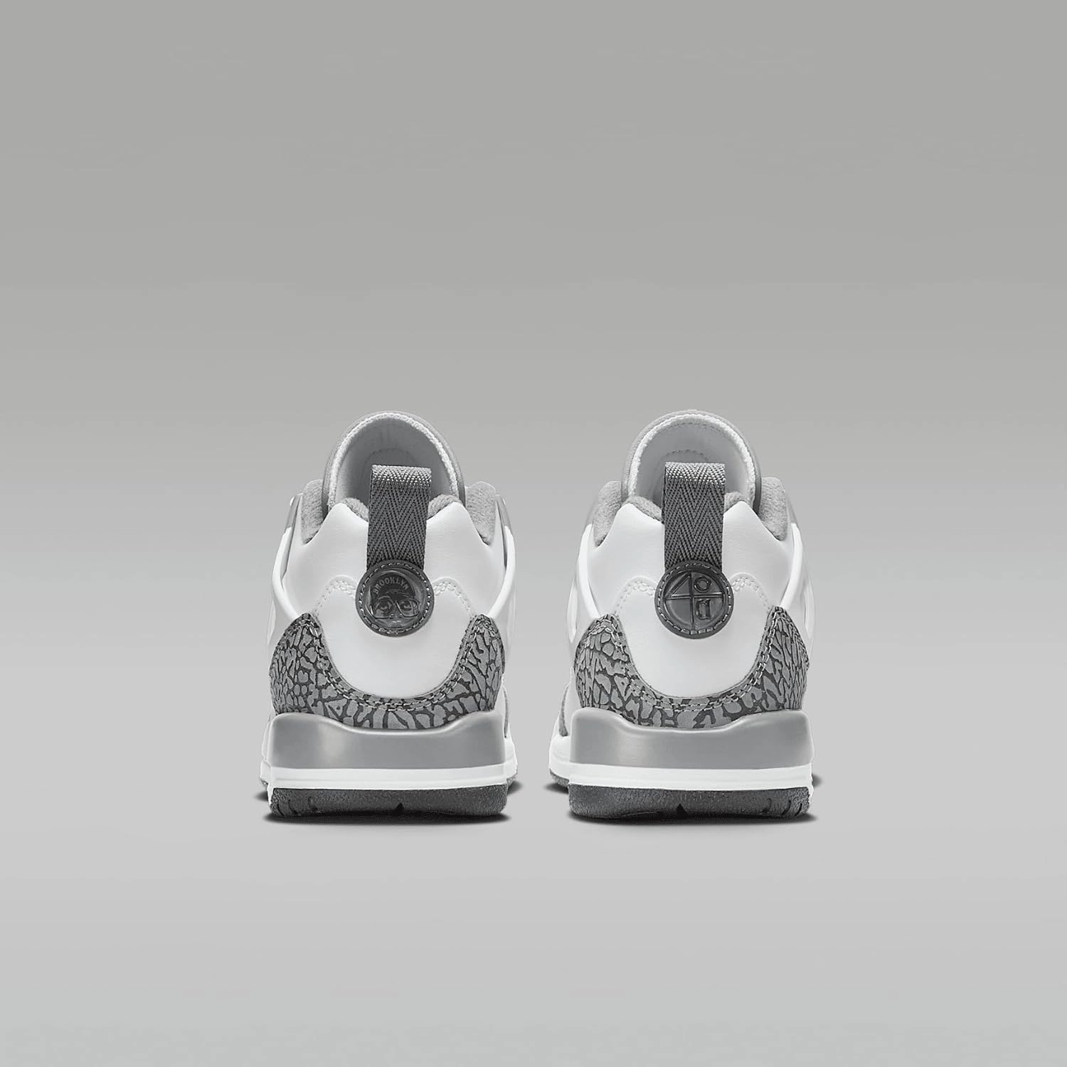 Jordan Spizike Low Big Kids' Shoes (FQ3950-102, White/Anthracite/Wolf Grey/Cool Grey)