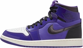 Jordan Women's 1 Zoom Air CMFT Purple Patent Court Purple/Black (CT0979 505) - 9