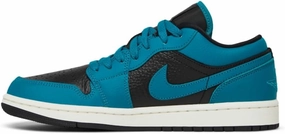 Jordan Womens WMNS Air 1 Low Split DR0502 300 Bright Spruce - Size 7W
