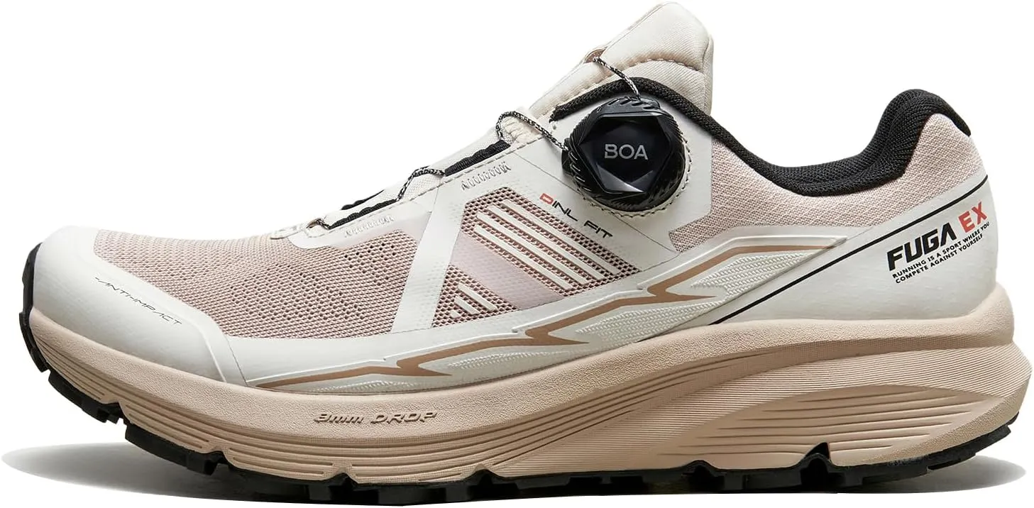 KAILAS Women's FUGA EX BOA Trail Running Shoes Non-Slip Lightweight Jogging Shoe Walking Hiking Outdoor Footwear Sport Sneakers