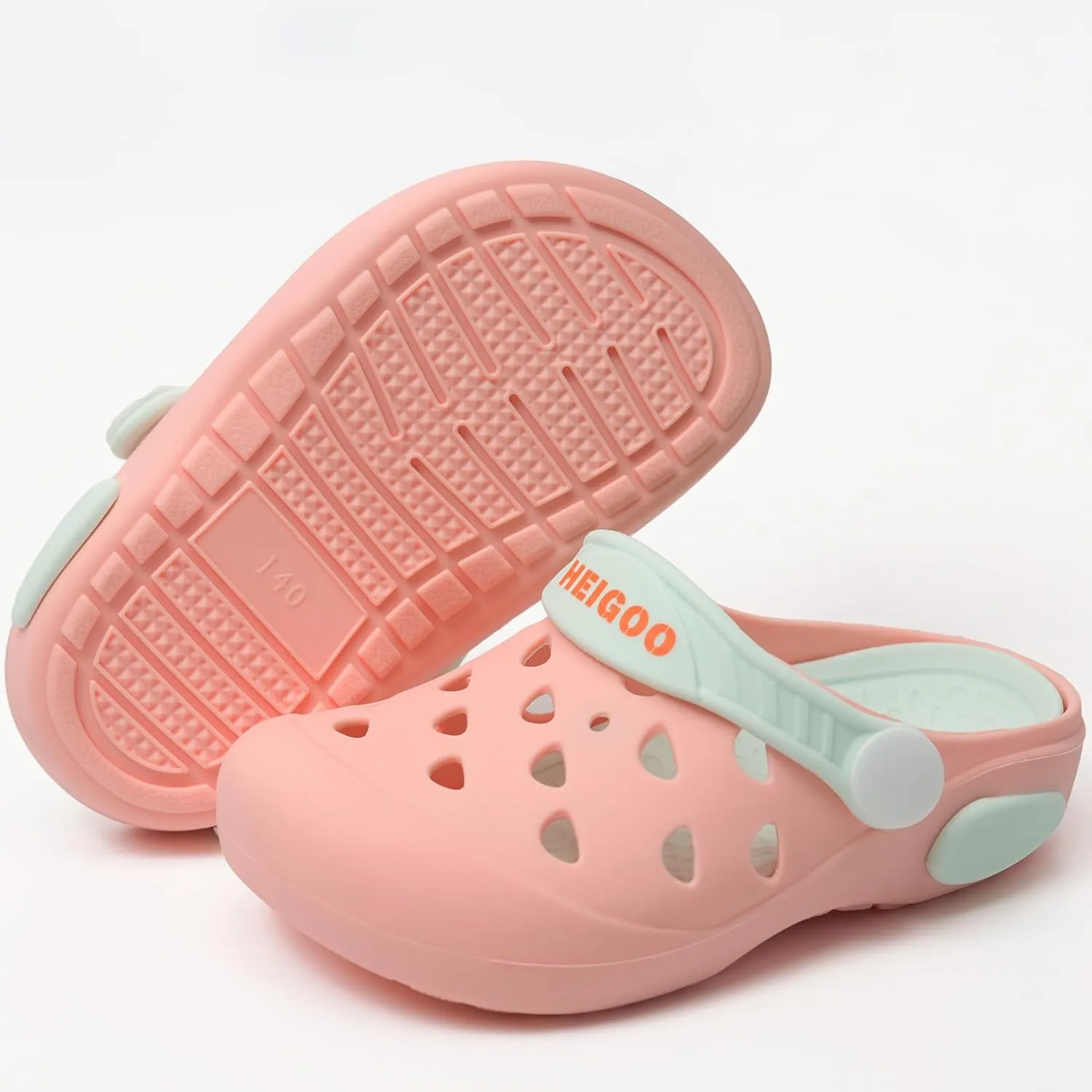 Kids Clogs Toddler Silicone Shoes Pink