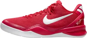 Kobe 8 Big Kids' Basketball Shoes (FN0266-601, University Red/University Red/White) Size 5.5