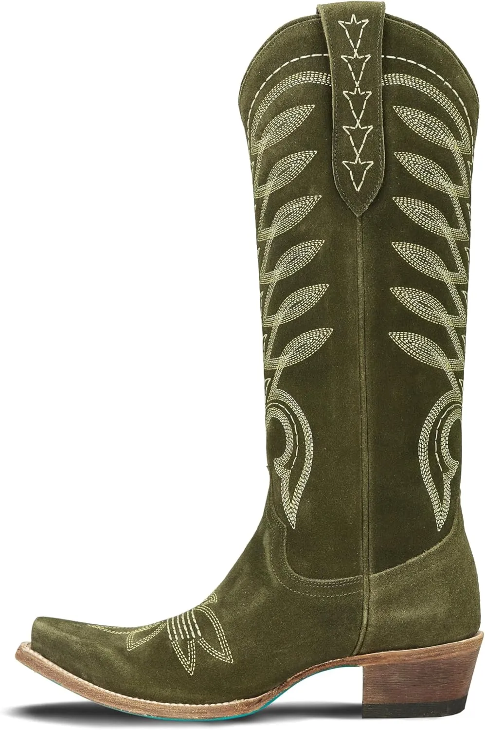 Lane Boots Squash Blossom - Olive Suede