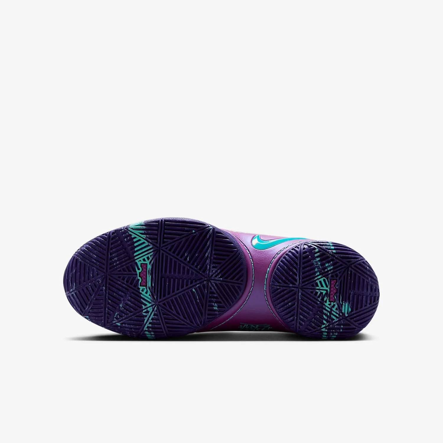 Lebron XXII Big Kids' Basketball Shoes (IF8254-001, Soft Pearl/Vivid Purple/Court Purple/Hyper Turquoise)