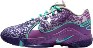 Lebron XXII Big Kids' Basketball Shoes (IF8254-001, Soft Pearl/Vivid Purple/Court Purple/Hyper Turquoise)