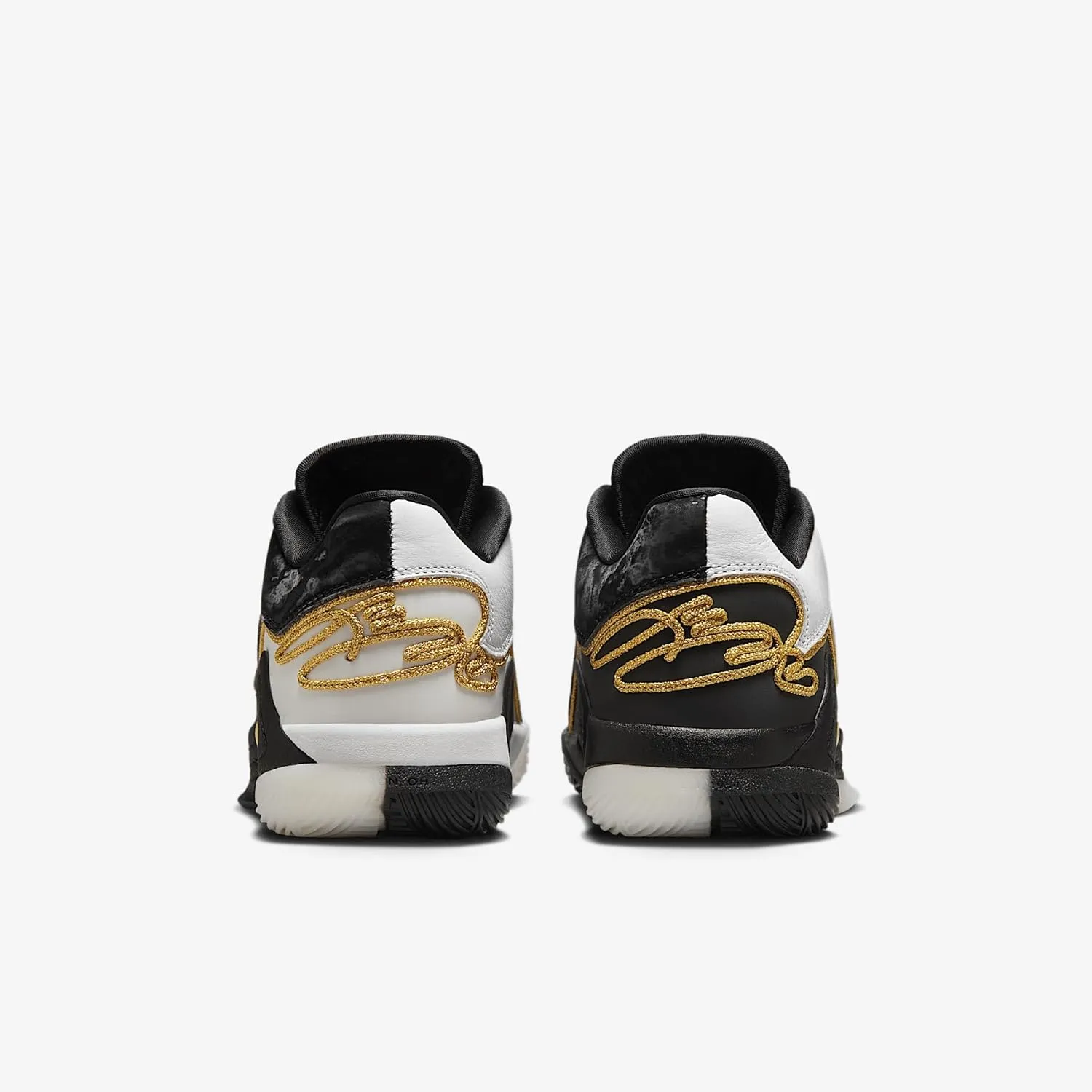 Lebron XXII Split Big Kids' Basketball Shoes (HV8616-100, White/Metallic Gold/Black)