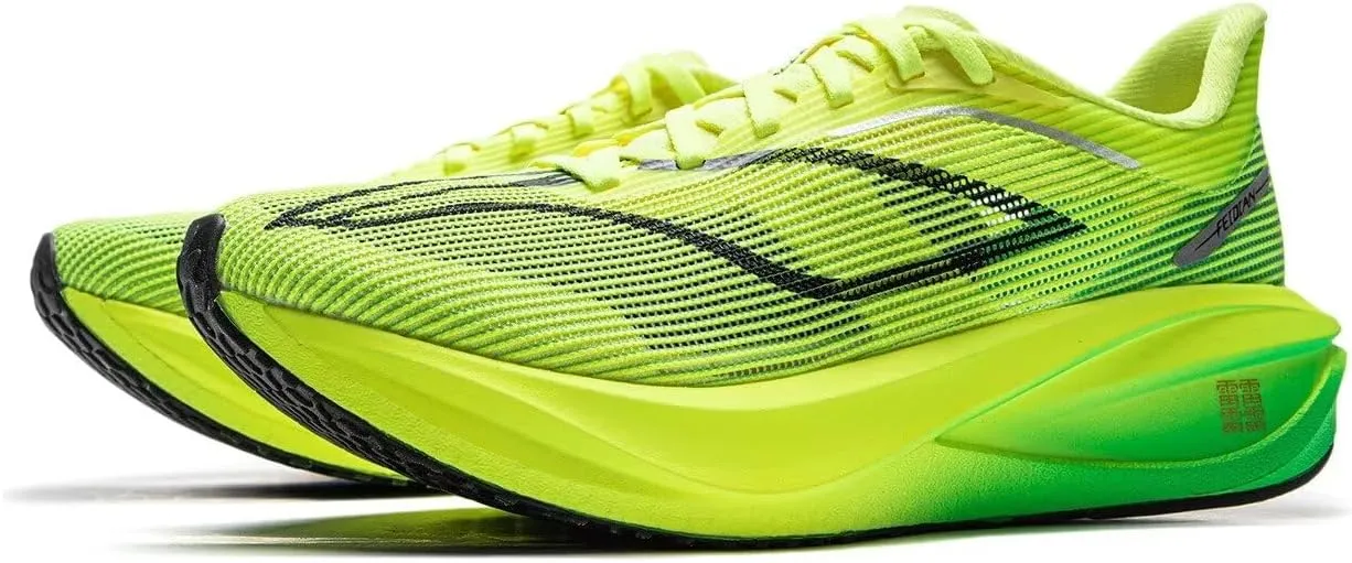 LI-NING FEIDIAN 5 Challenger Women's Running Shoes Boom Fiber Lightweight Breathable Non-Slip Racing Sneakers ARMV002