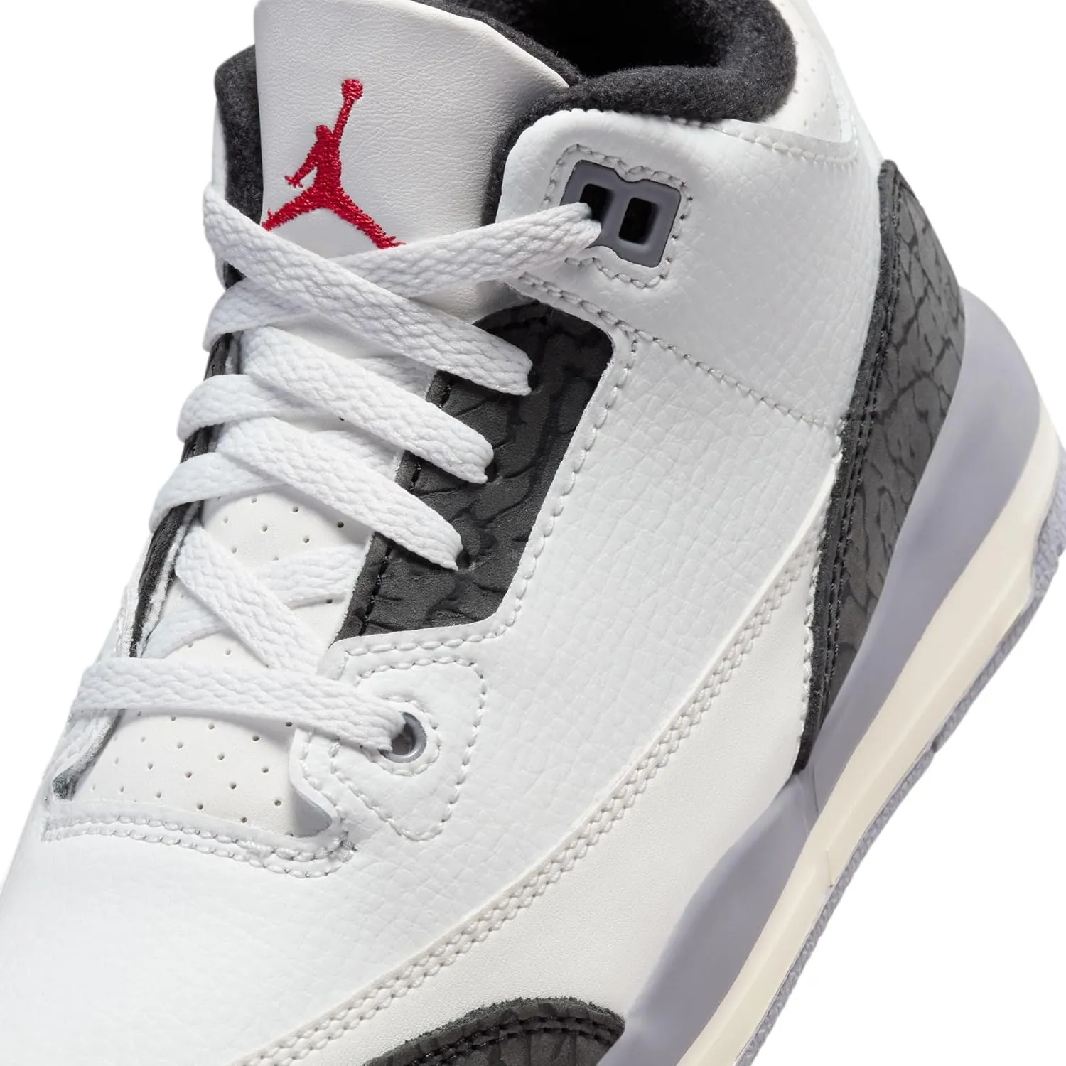 Little Kid's Jordan 3 Retro Fear 'Night Stadium/Total Orange' (DM0966 080) PS Pre School