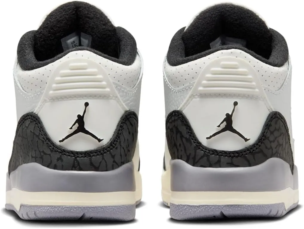 Little Kid's Jordan 3 Retro Fear 'Night Stadium/Total Orange' (DM0966 080) PS Pre School
