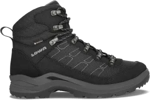 LOWA Taurus PRO GTX MID Ws Women's Hiking Boots Tracking Outdoor Goretex Blue, black, 7.5 US