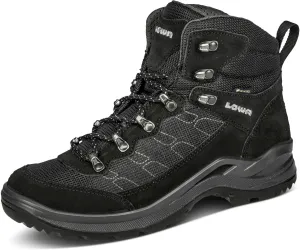 LOWA Taurus PRO GTX MID Ws Women's Hiking Boots Tracking Outdoor Goretex Blue, black, 8.5 US