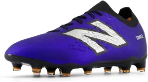 New Balance Unisex Tekela Magia Low Laced Fg V4  Soccer Shoe, Infinity Blue/Metallic Silver/Black, 6.5 US Men