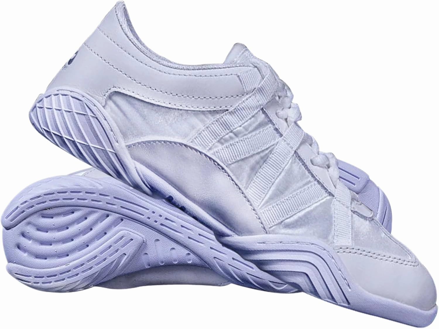 Nfinity Evolution White Cheer Shoes for Youth Girls  Breathable, High-Performance Sneakers for Cheerleading and Sports  Lightweight & Built to Last