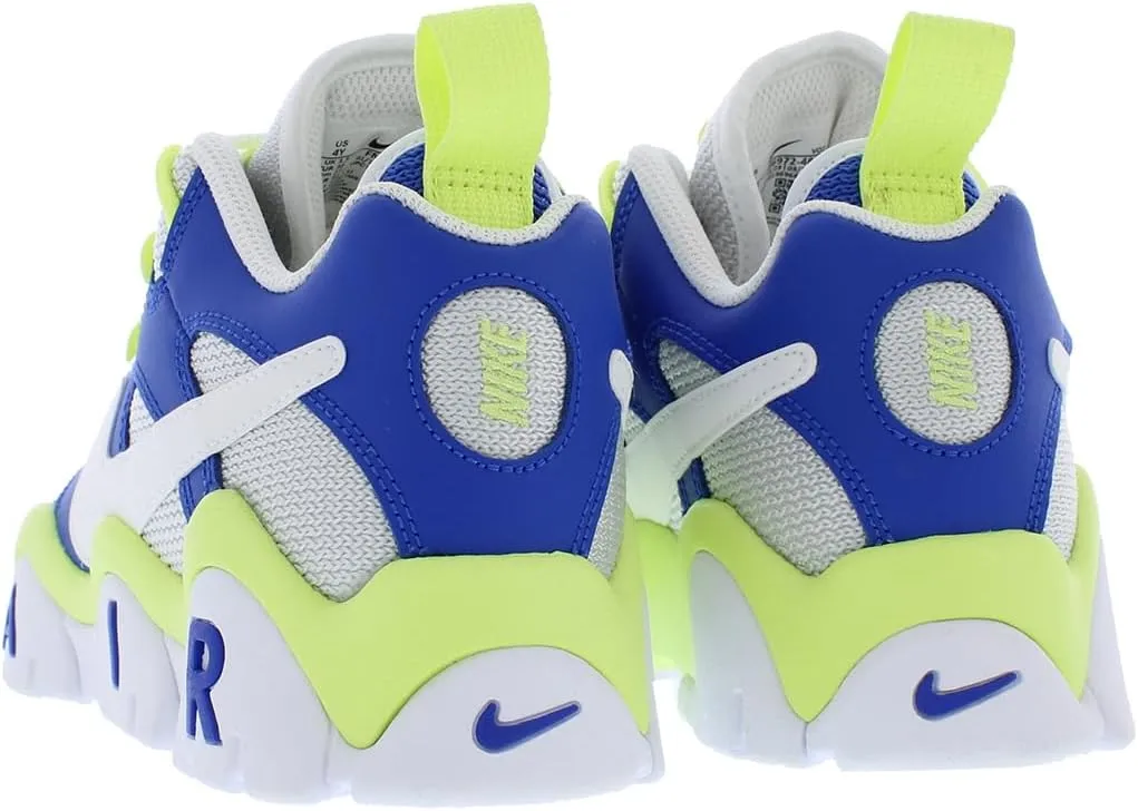 Nike Air Barrage Low Big Kids' Shoes (FN6972-480, Game Royal/Light Lemon Twist/Photon Dust/White)