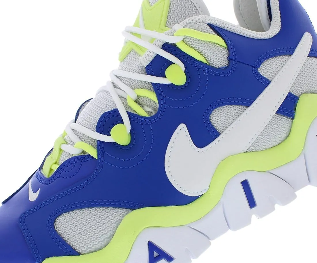Nike Air Barrage Low Big Kids' Shoes (FN6972-480, Game Royal/Light Lemon Twist/Photon Dust/White)