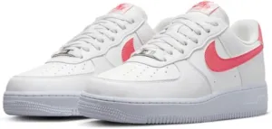 Nike Air Force 1 '07 NN Womens DV3808-100 Summit White/Sea Coral White Sz 10