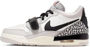 Nike Air Jordan Legacy 312 Low Big Kids' Shoes (CD9054-101, Summit White/Fire Red-Tech Grey-Black)