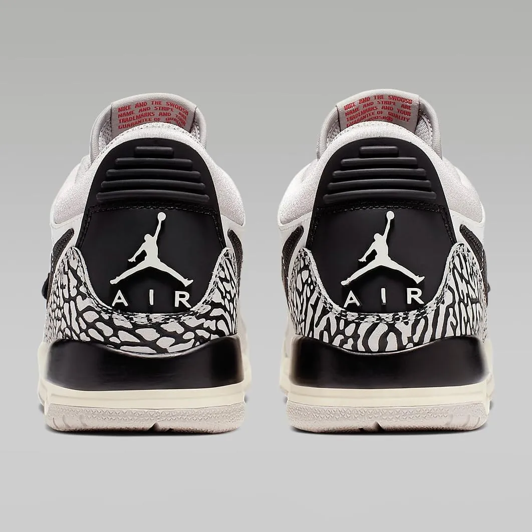 Nike Air Jordan Legacy 312 Low Big Kids' Shoes (CD9054-101, Summit White/Fire Red-Tech Grey-Black)