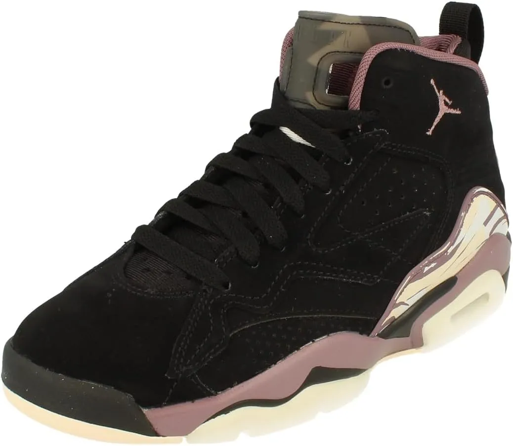 Nike Air Jordan Womens MVP Trainers FB9019 Sneakers Shoes (UK 4 US 6.5 EU 37.5, Black Sky Mauve Guava ice 005)