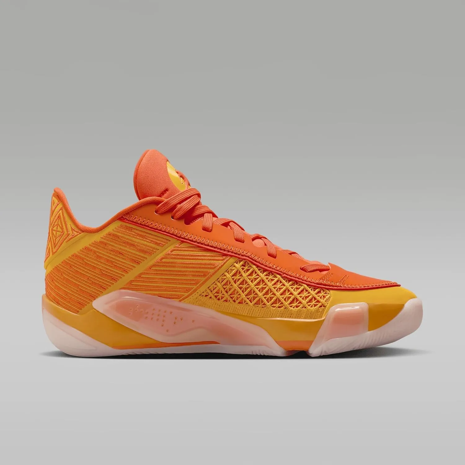 Nike Air Jordan XXXVIII Low H Women's Basketball Shoes (FV3945-700, Taxi/Safety Orange/Sail/Tour Yellow)